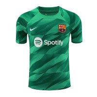 Billiga Barcelona Målvakt Hemma fotbollskläder 2023-24 Kortärmad